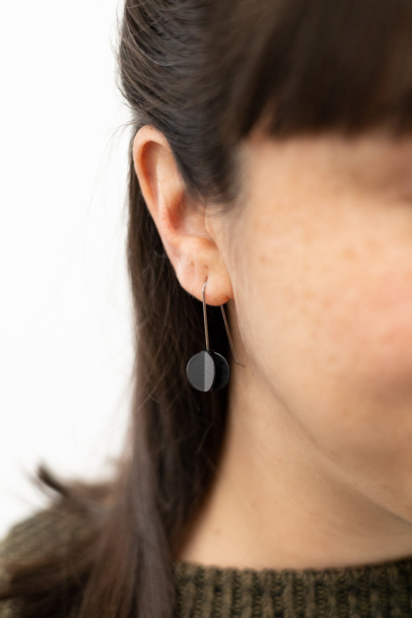 Wing Earrings - Extra Small | Black