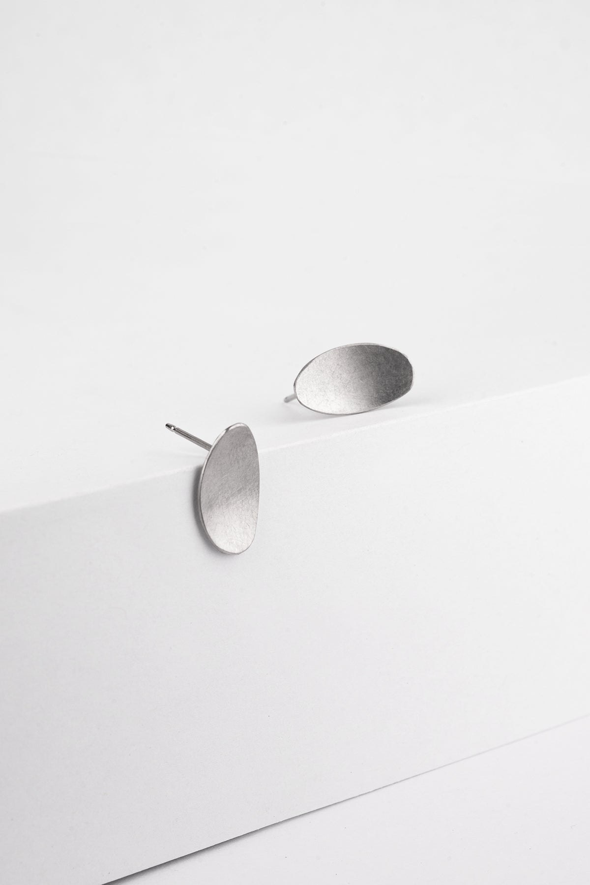 Oval Stud Earrings - Small