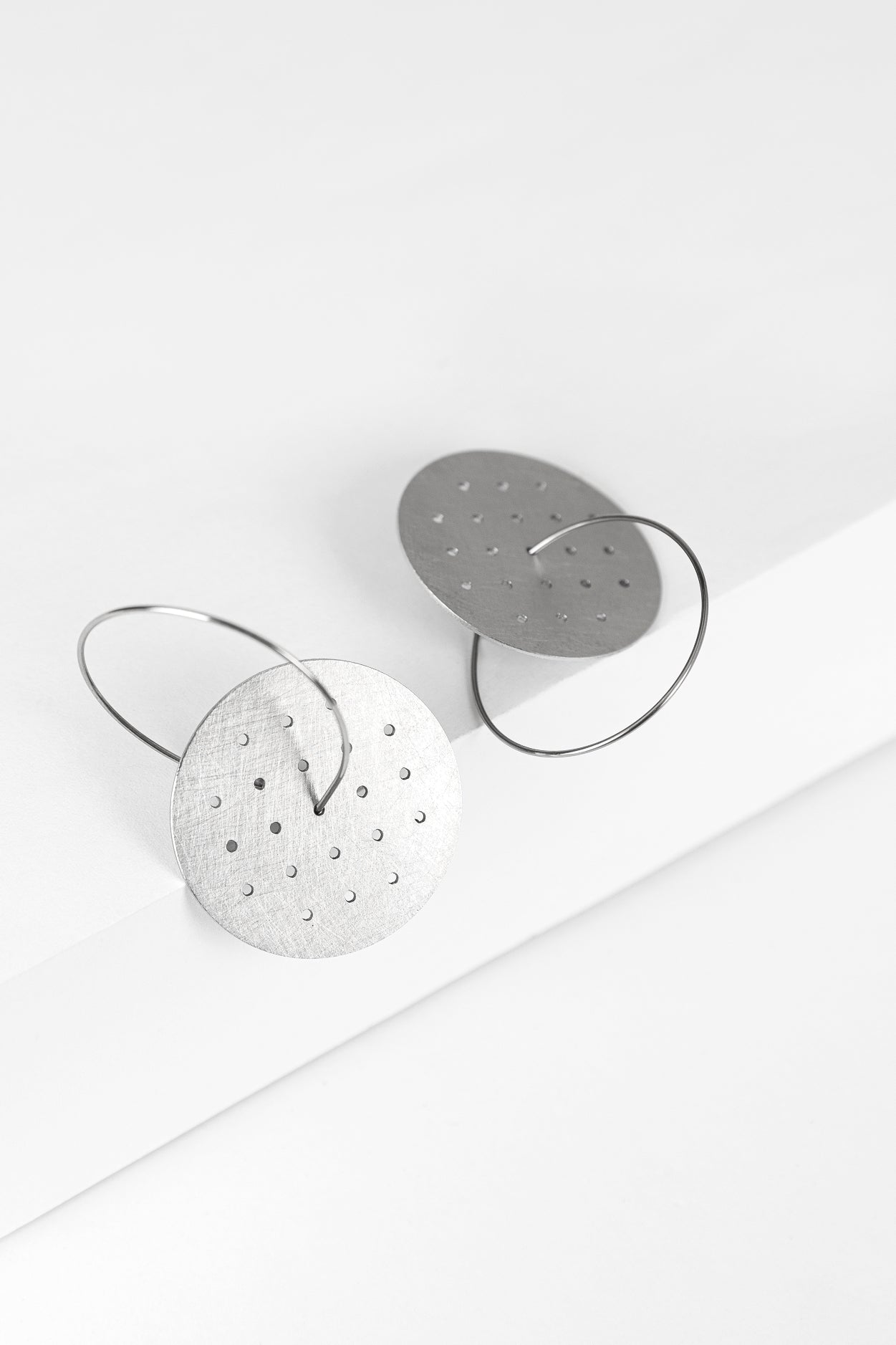 Perforated Earrings - Large