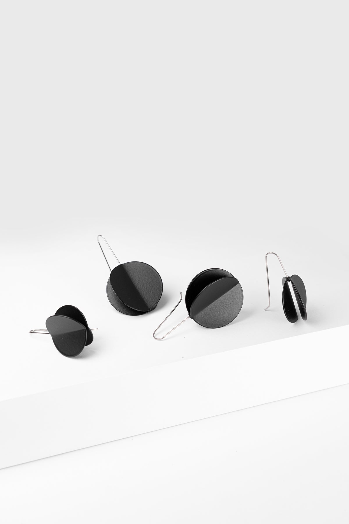 Wing Earrings - Small &amp; Large | Black